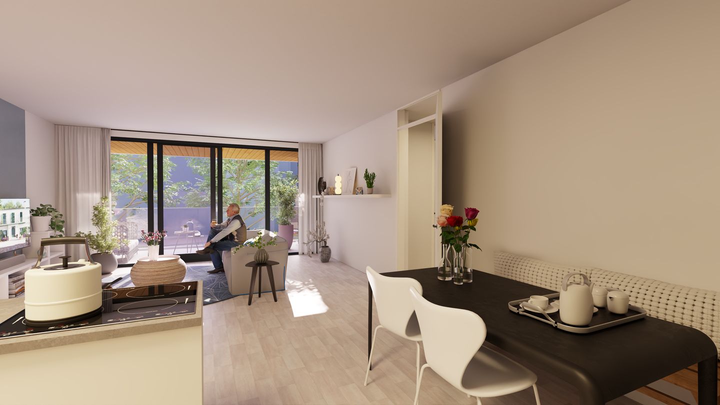 Foto 5 van Tussenappartement (Bouwnr. 12)