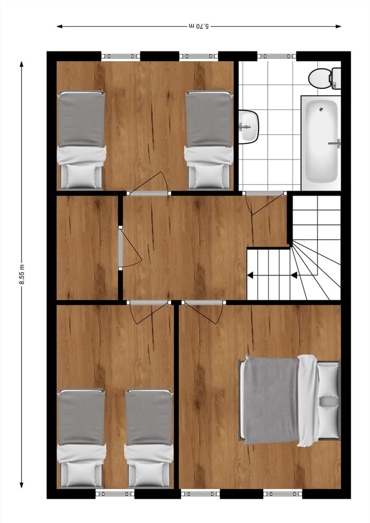 Vrijstaande woning te koop: Skânserwei 28-207, Eanjum
