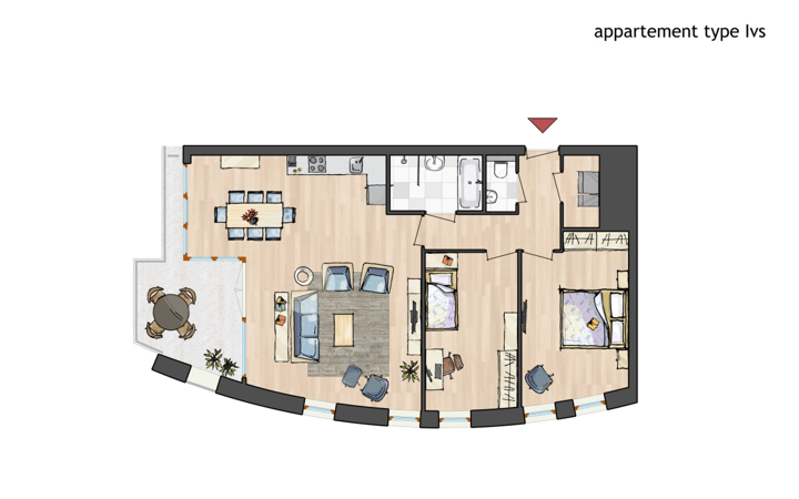 Appartement te huur: Botterboulevard 37, Haarlem