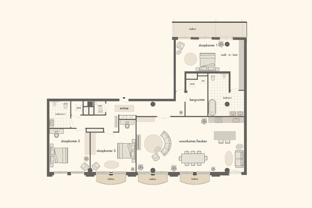 Foto 2 van Park Suites (Bouwnr. 23.24)