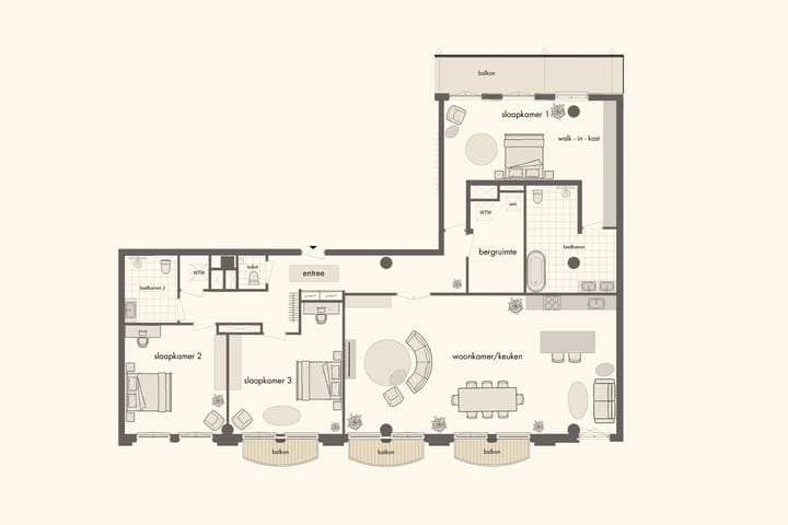 Foto 2 van Park Suites (Bouwnr. 15.16)