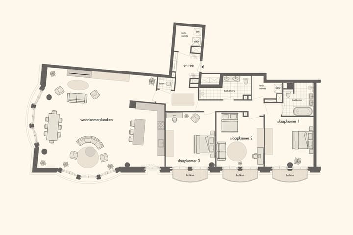 Foto 2 van Park Suites (Bouwnr. 21.22)