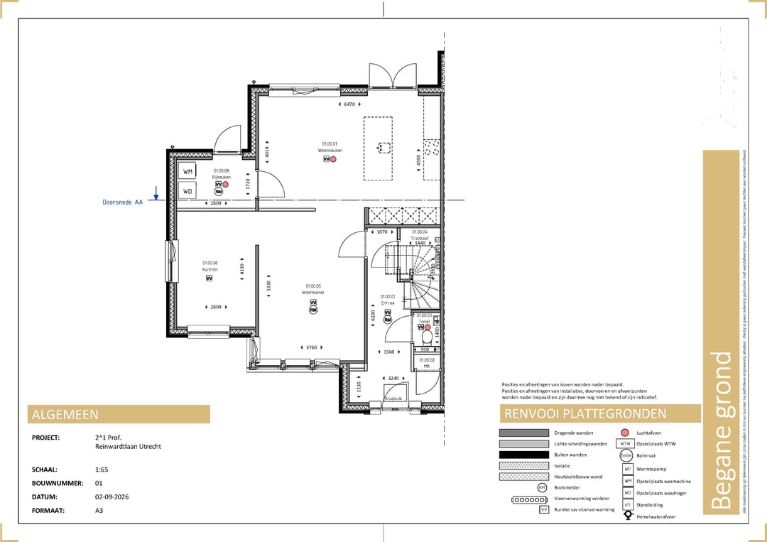 Photo 13 of Prof. Reinwardtlaan woning links (Bouwnr. 1)