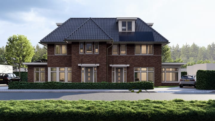 Foto 2 van Prof. Reinwardtlaan woning rechts (Bouwnr. 2)