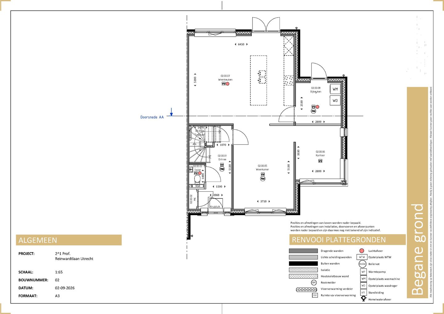 Foto 14 van Prof. Reinwardtlaan woning rechts (Bouwnr. 2)