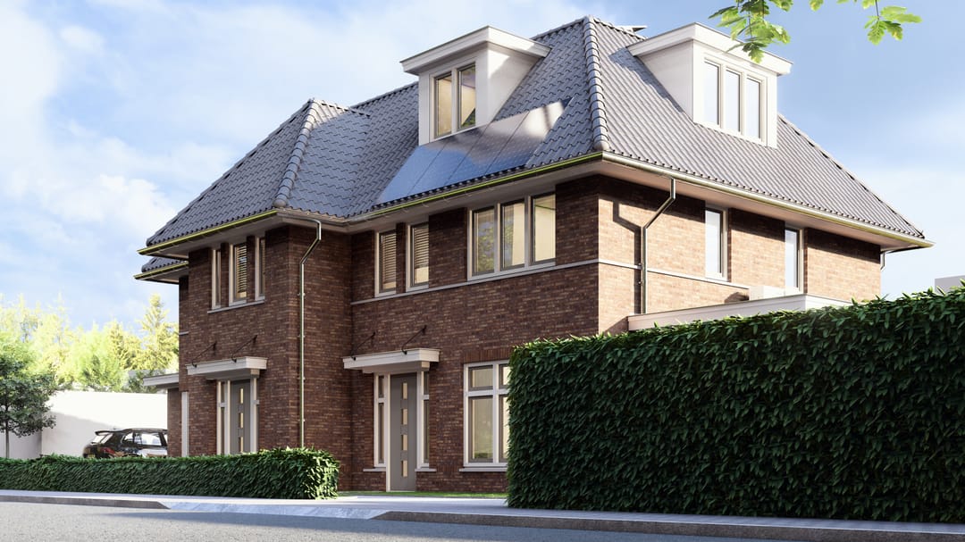 Foto 7 van Prof. Reinwardtlaan woning rechts (Bouwnr. 2)