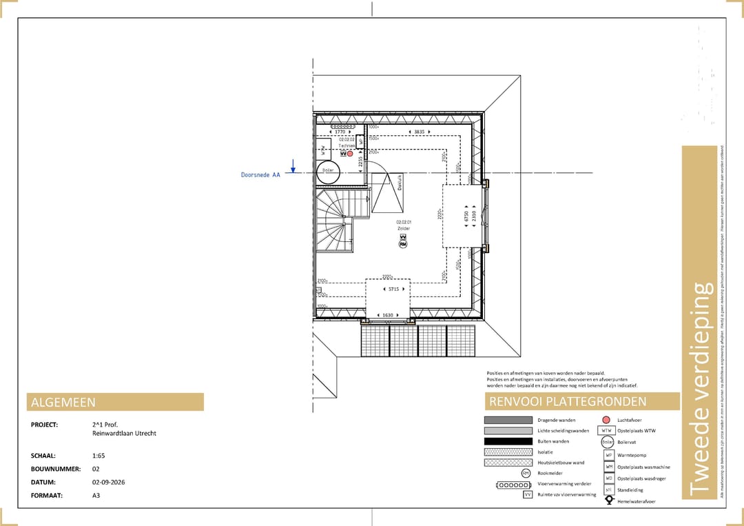 Foto 16 van Prof. Reinwardtlaan woning rechts (Bouwnr. 2)