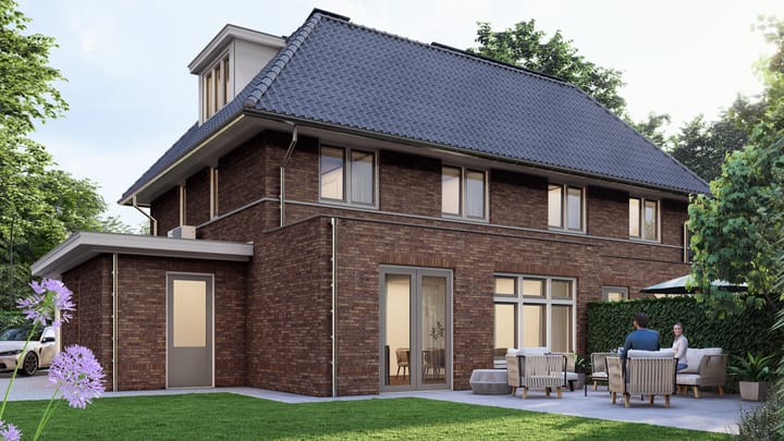 Foto 3 van Prof. Reinwardtlaan woning rechts (Bouwnr. 2)