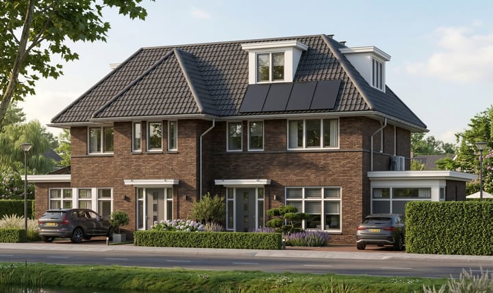 Foto 5 van Prof. Reinwardtlaan woning rechts (Bouwnr. 2)