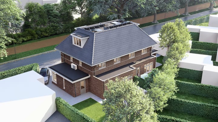 Foto 4 van Prof. Reinwardtlaan woning rechts (Bouwnr. 2)
