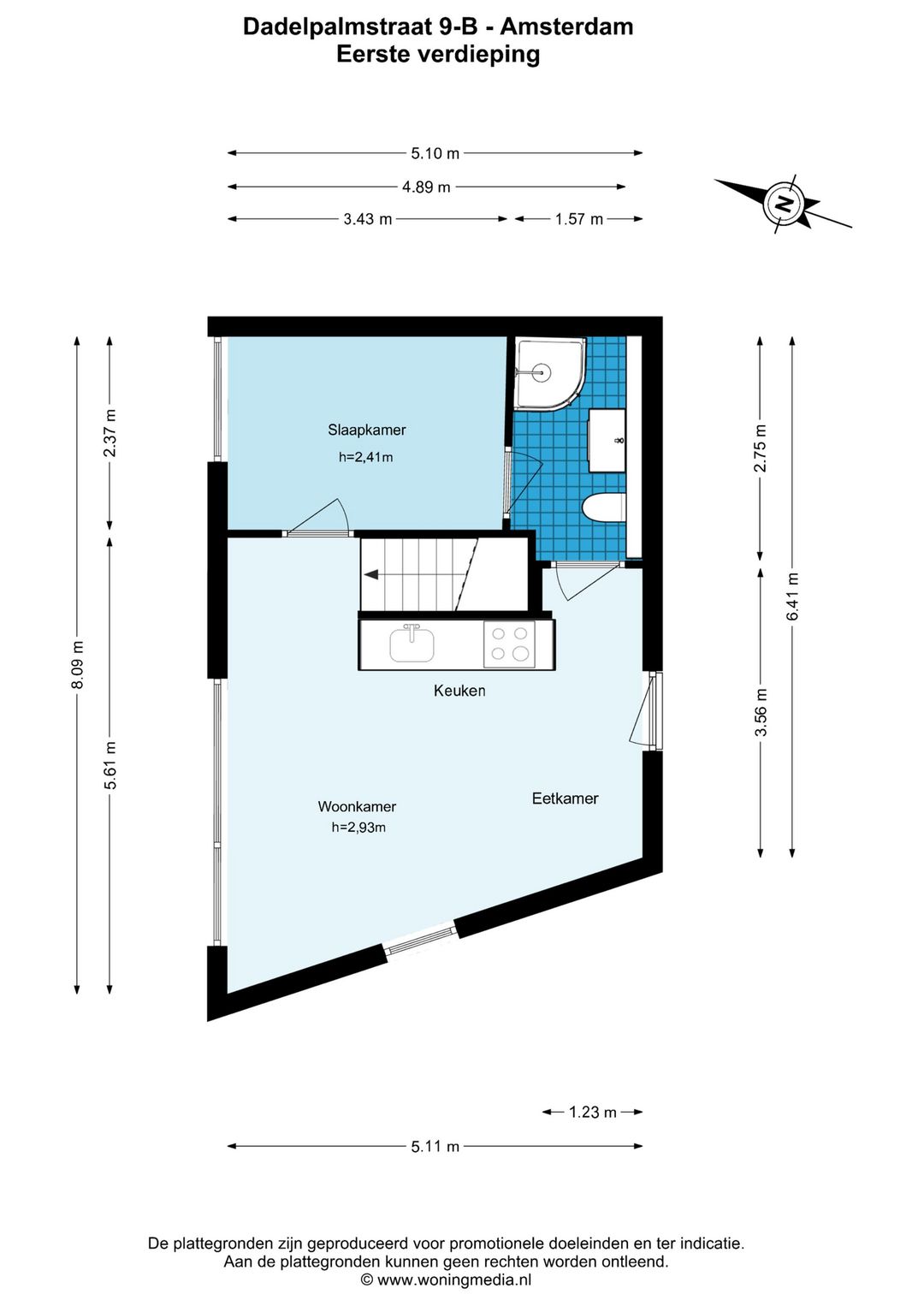 Foto 16 van Dadelpalmstraat 9-B