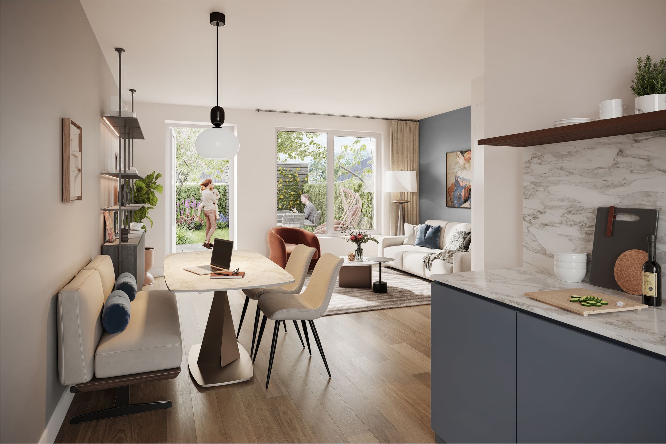 Hier 3-kamer Appartement (Bouwnr. A1-6) false