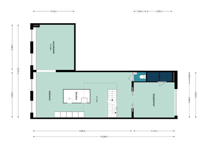 Tussenwoning te koop: Ertskade 51, Amsterdam