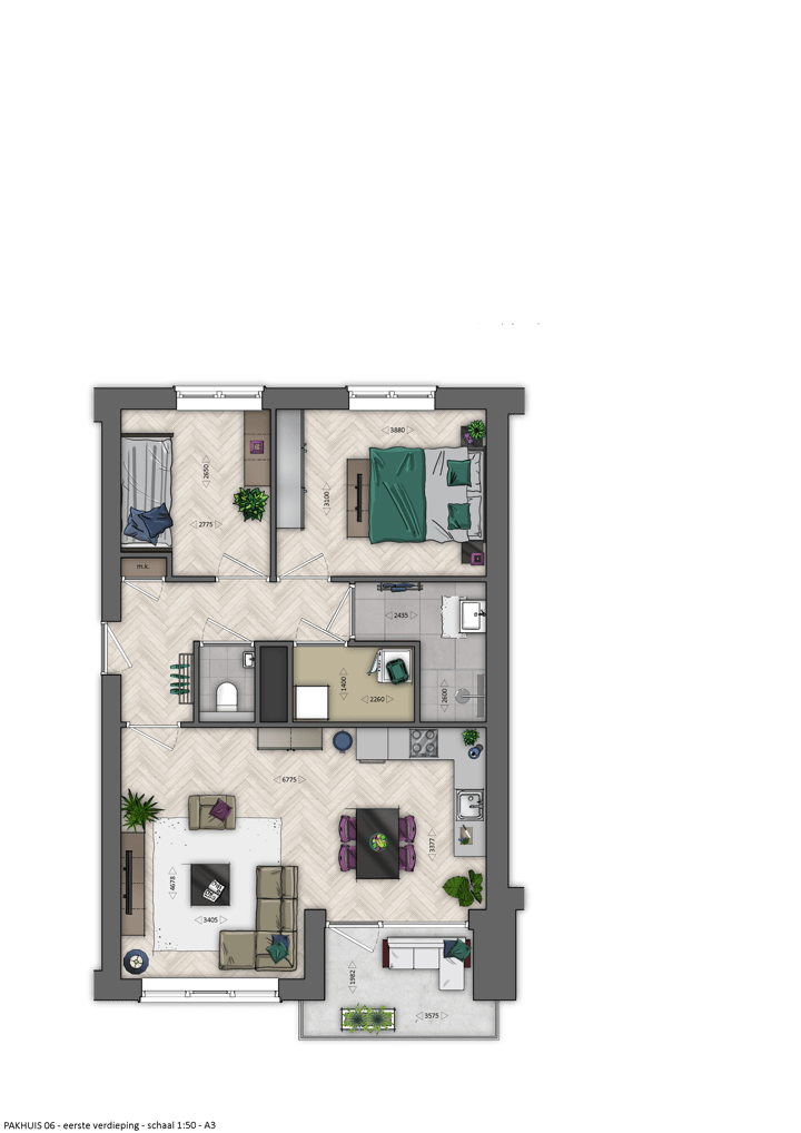 Foto 3 van Pakhuis Type C2 (Bouwnr. 12)
