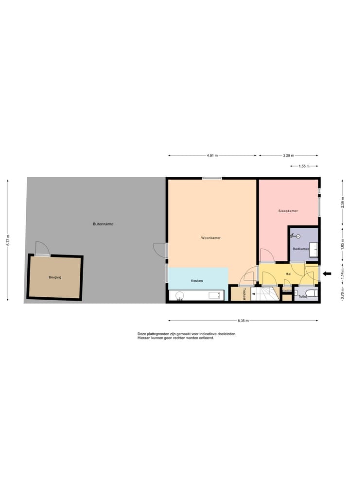 Appartement te koop: Brink 43-4, Ruinen (Gem. De Wolden)