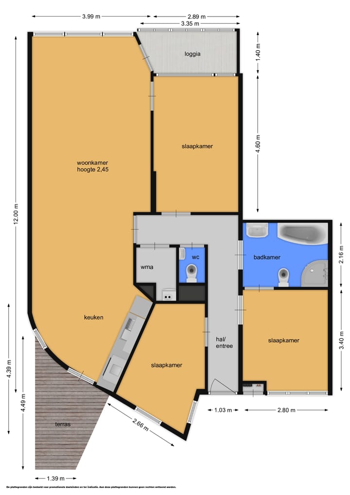 Appartement te koop: Bilderdijkkade 63E, Amsterdam