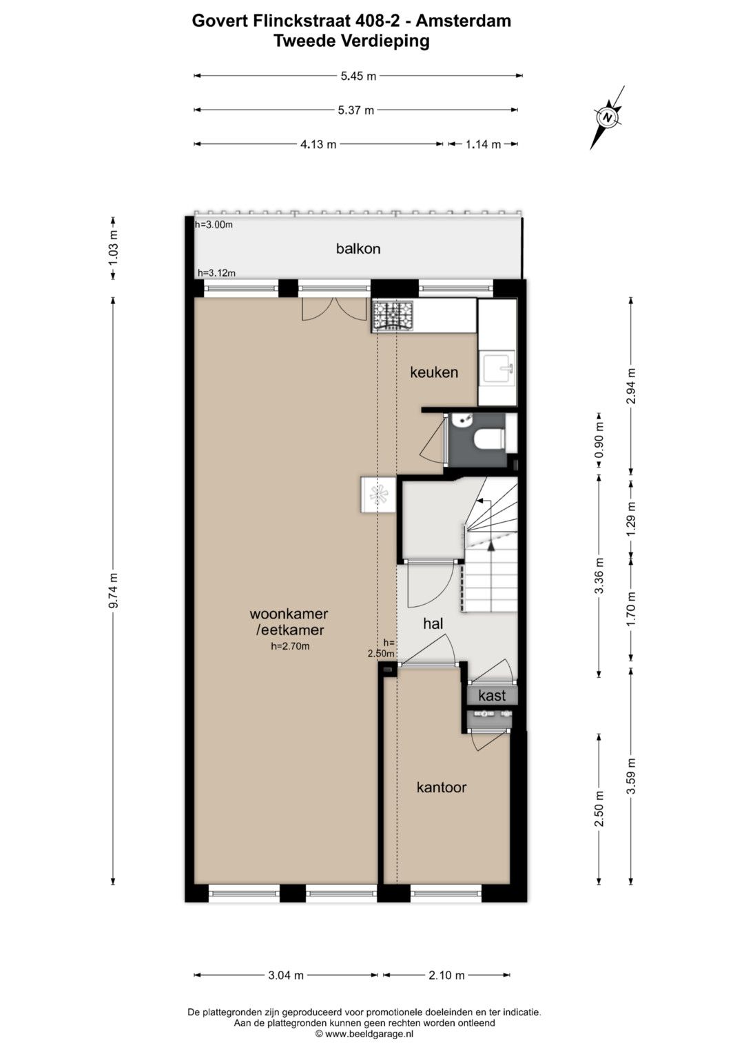 Foto 17 van Govert Flinckstraat 408-2