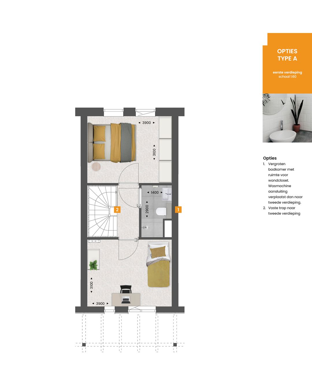 Foto 7 van Tussenwoning | TYPE A (Bouwnr. 221)