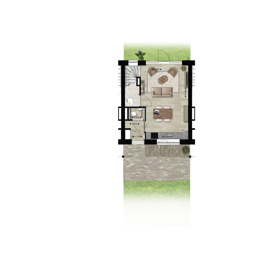 Foto 7 van De Hovenier (Bouwnr. T2)