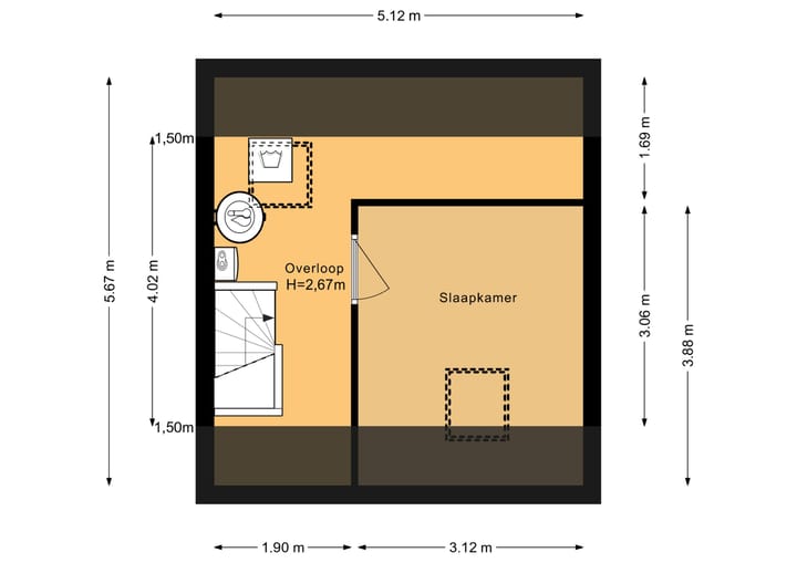 Tussenwoning te koop: Kruiszwin 3107, Julianadorp