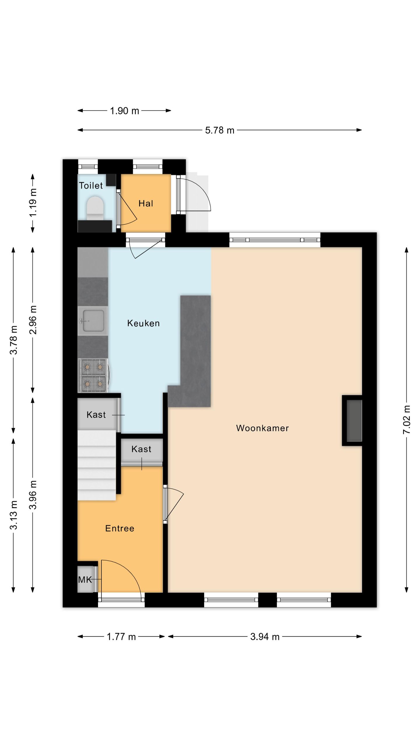 Foto 40 van Bleekersstraat 23