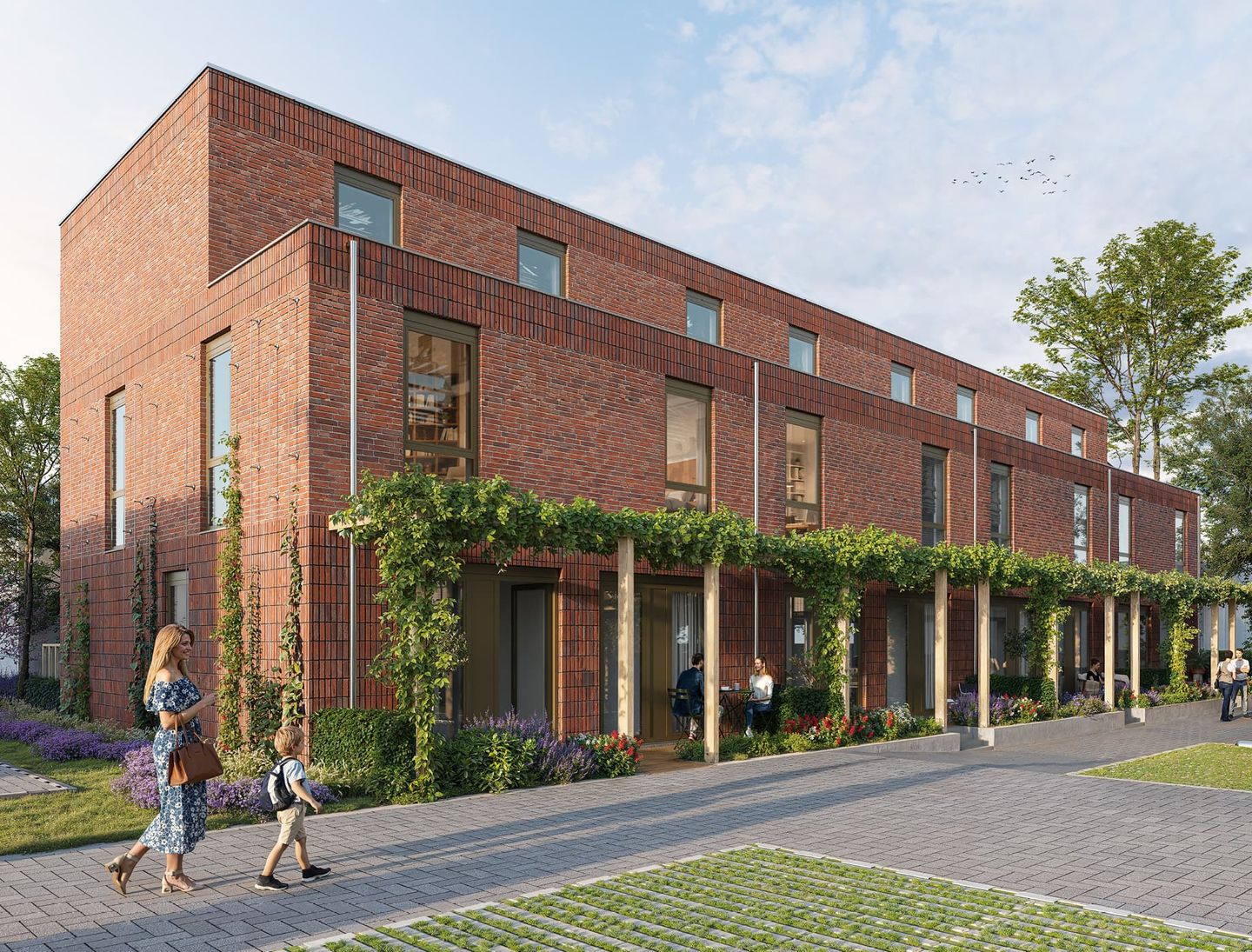 Foto 1 van Stadswoningen (Bouwnr. 8)