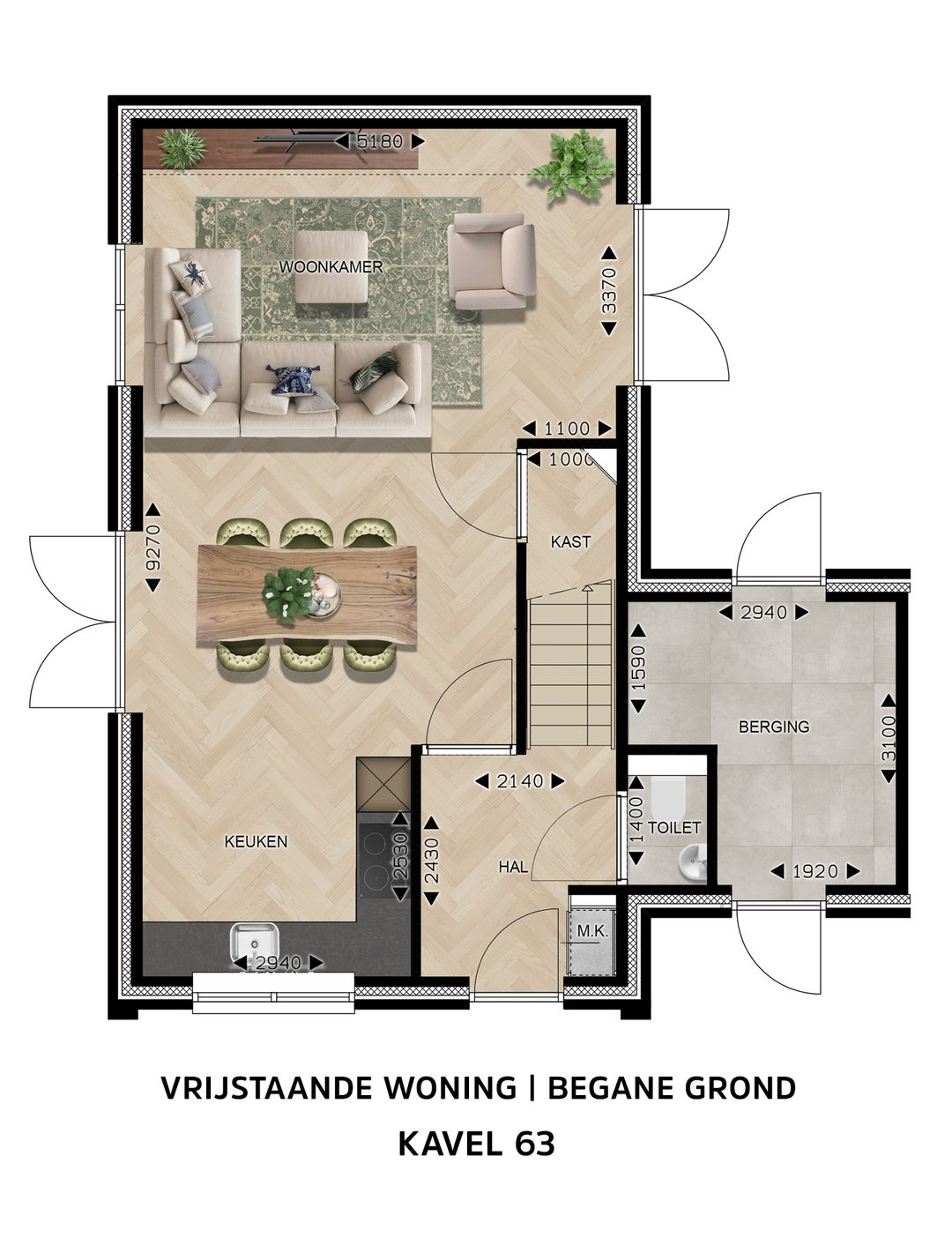 Photo 8 of Vrijstaande woningen (Bouwnr. 63)