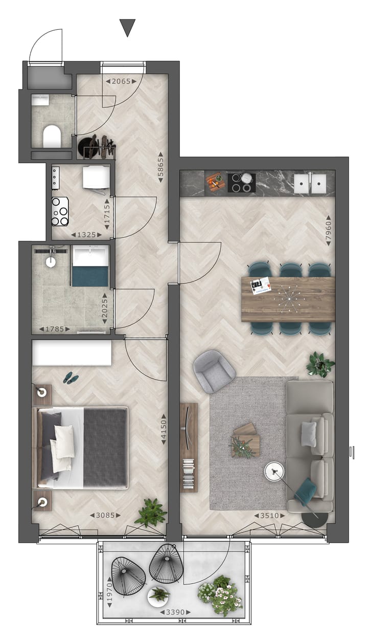 Appartement te huur: Moerbeilaan 106, Alphen Aan Den Rijn