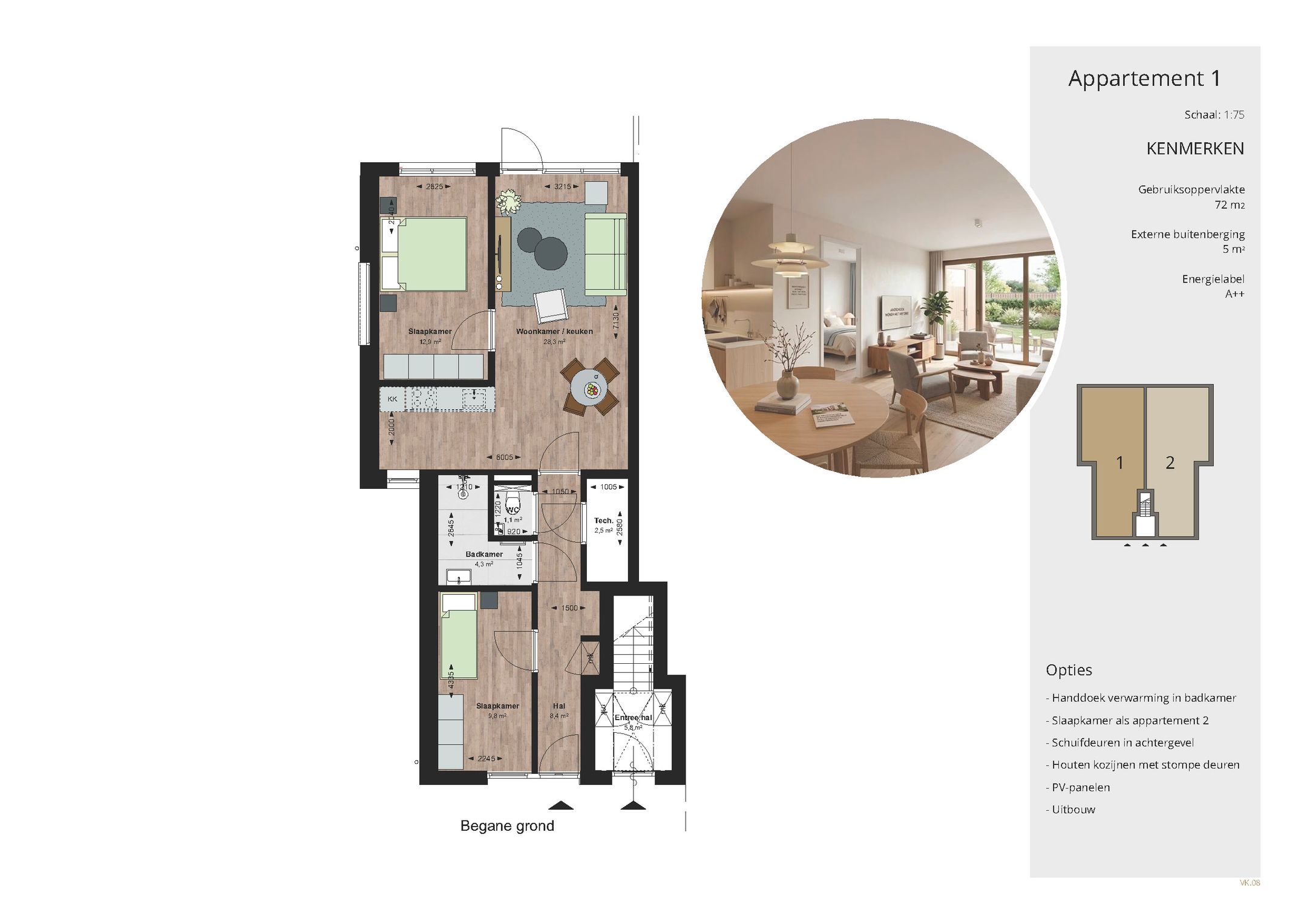 Photo 6 of Appartement (Bouwnr. 1)