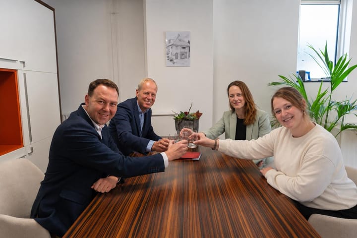 Een promotiefoto voor op kantoor