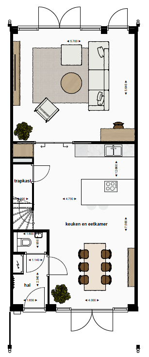 Foto 10 van Tussenwoning - STIJL. (Bouwnr. 3)