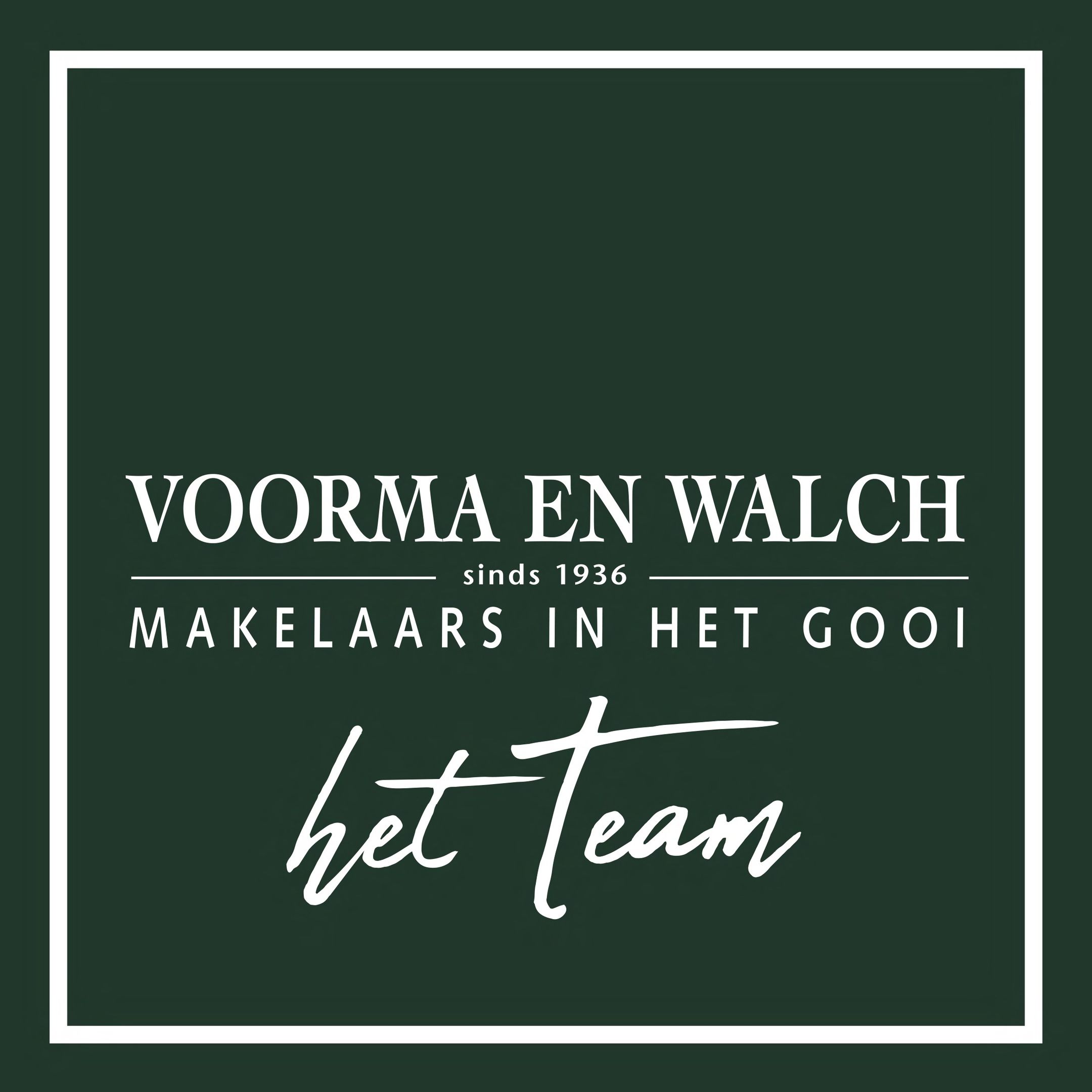 VOORMA EN WALCH MAKELAARS IN HET GOOI 
