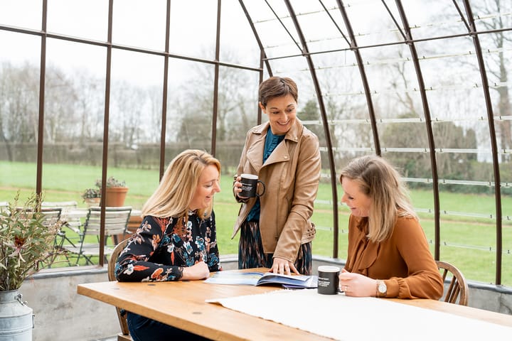 Een promotiefoto voor op kantoor