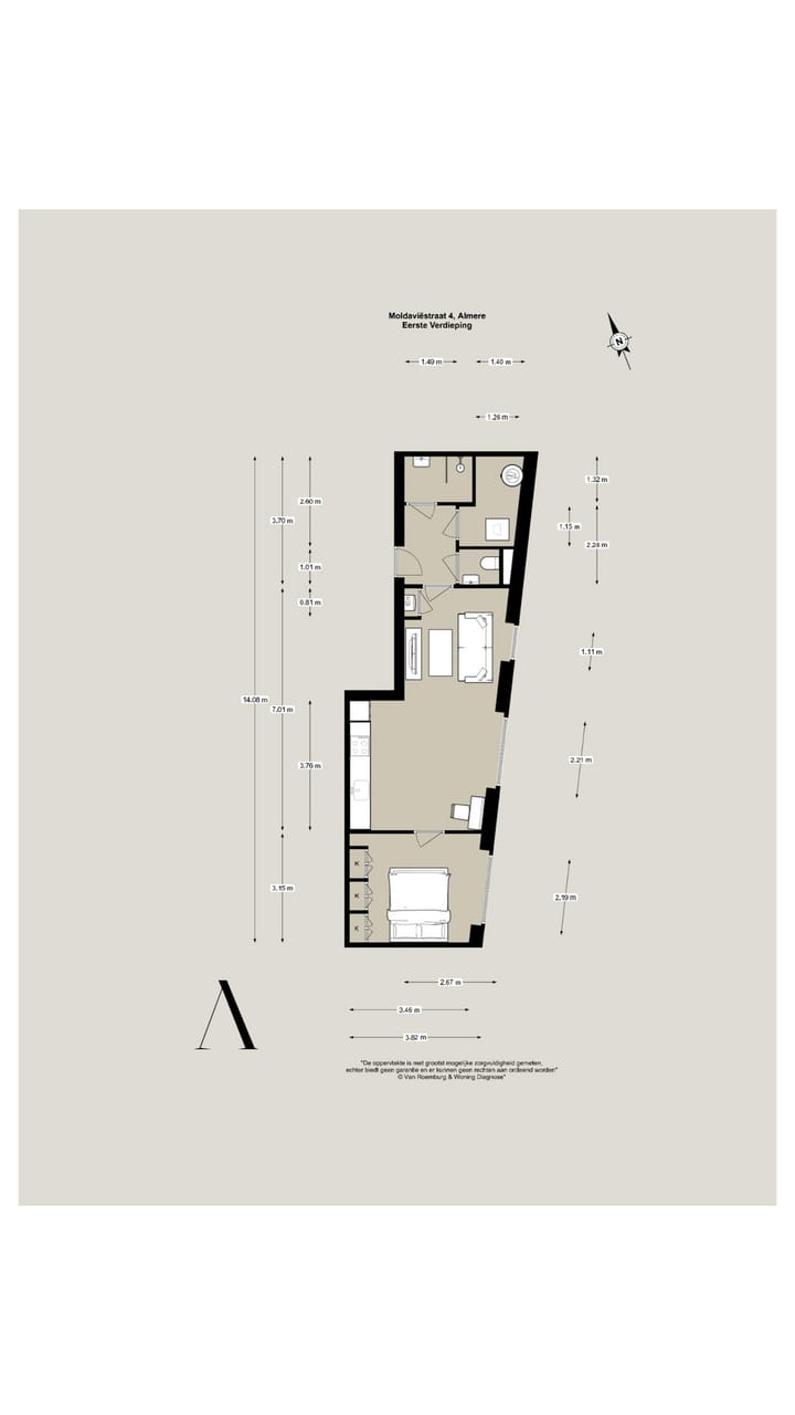 Appartement te koop: Moldaviëstraat 4, Almere