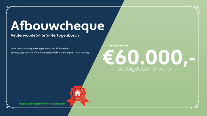 Appartement te koop: Velderwoude 54, 'S-Hertogenbosch