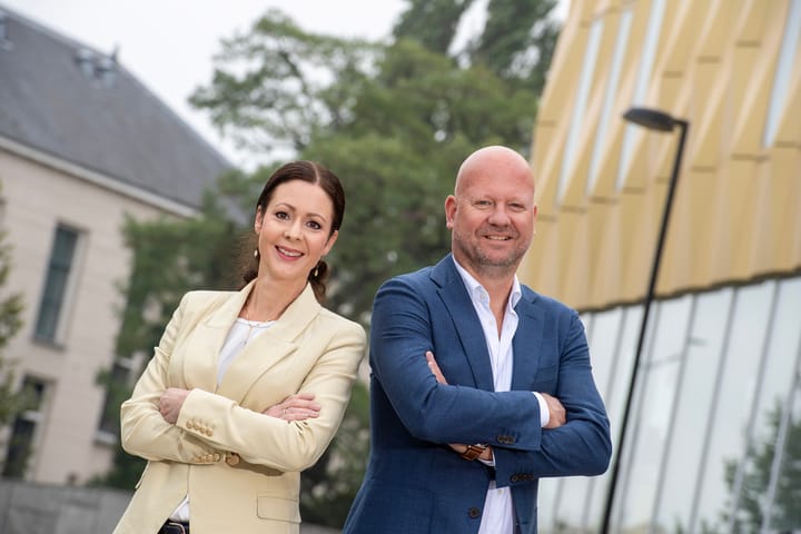 Een promotiefoto voor op kantoor