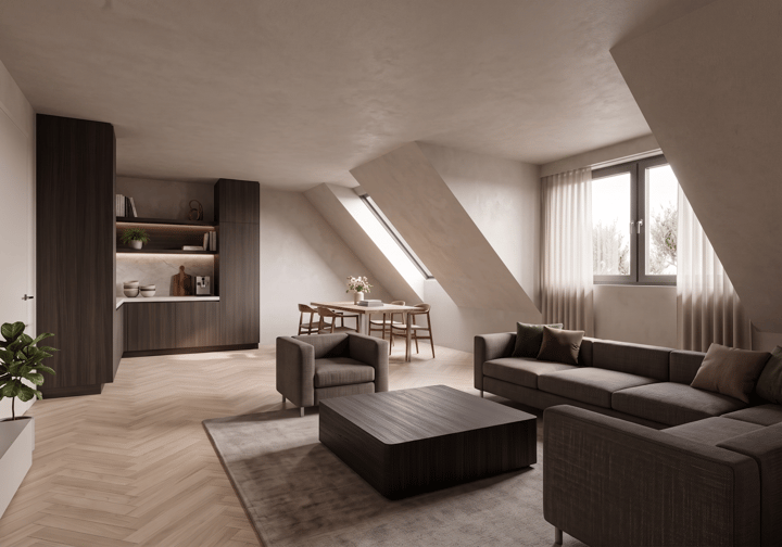 Foto 4 van Maisonnette Het Kabinet (Bouwnr. K3.03)