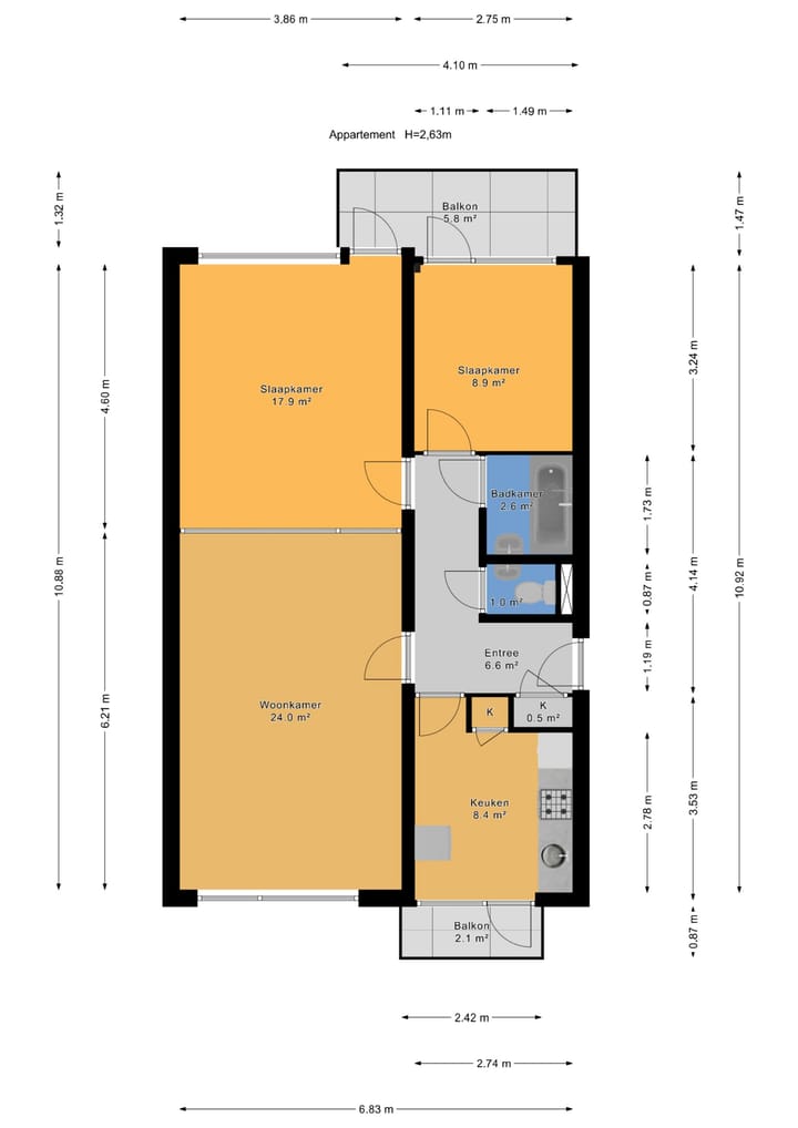 Appartement te koop: Van Opbergenstraat 44, Rotterdam