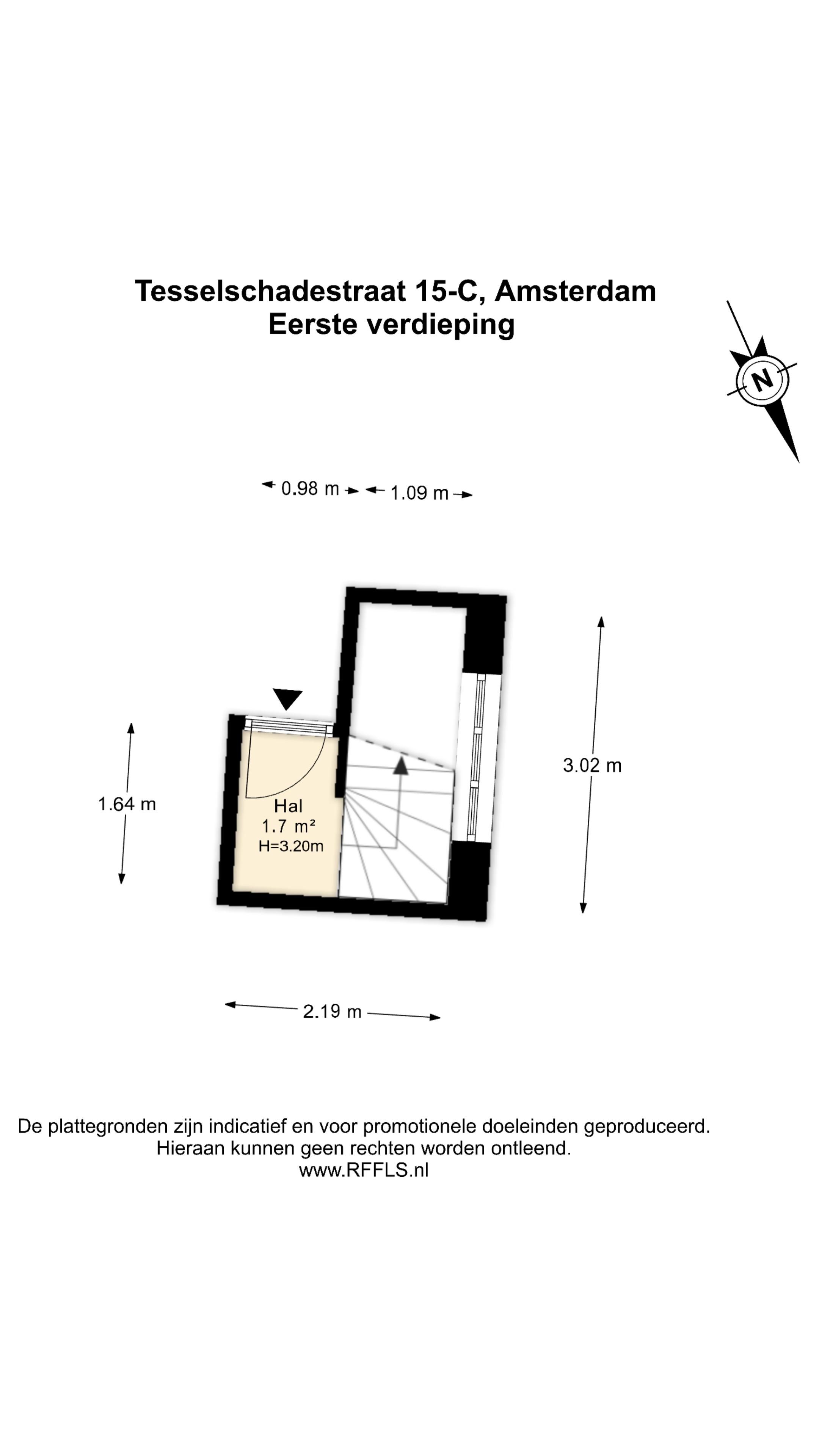 Foto 45 van Tesselschadestraat 15-C