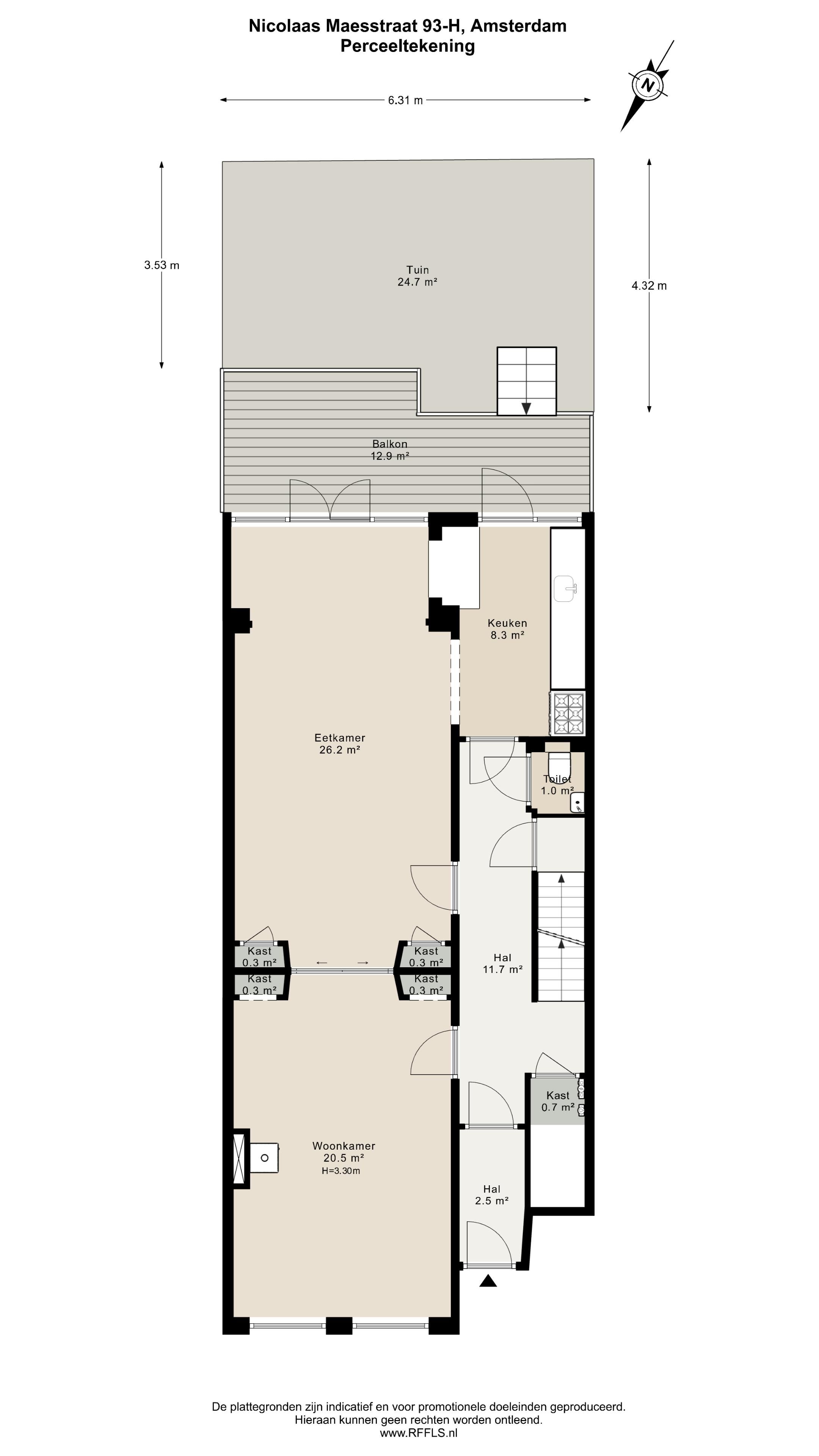 Foto 48 van Nicolaas Maesstraat 93-H