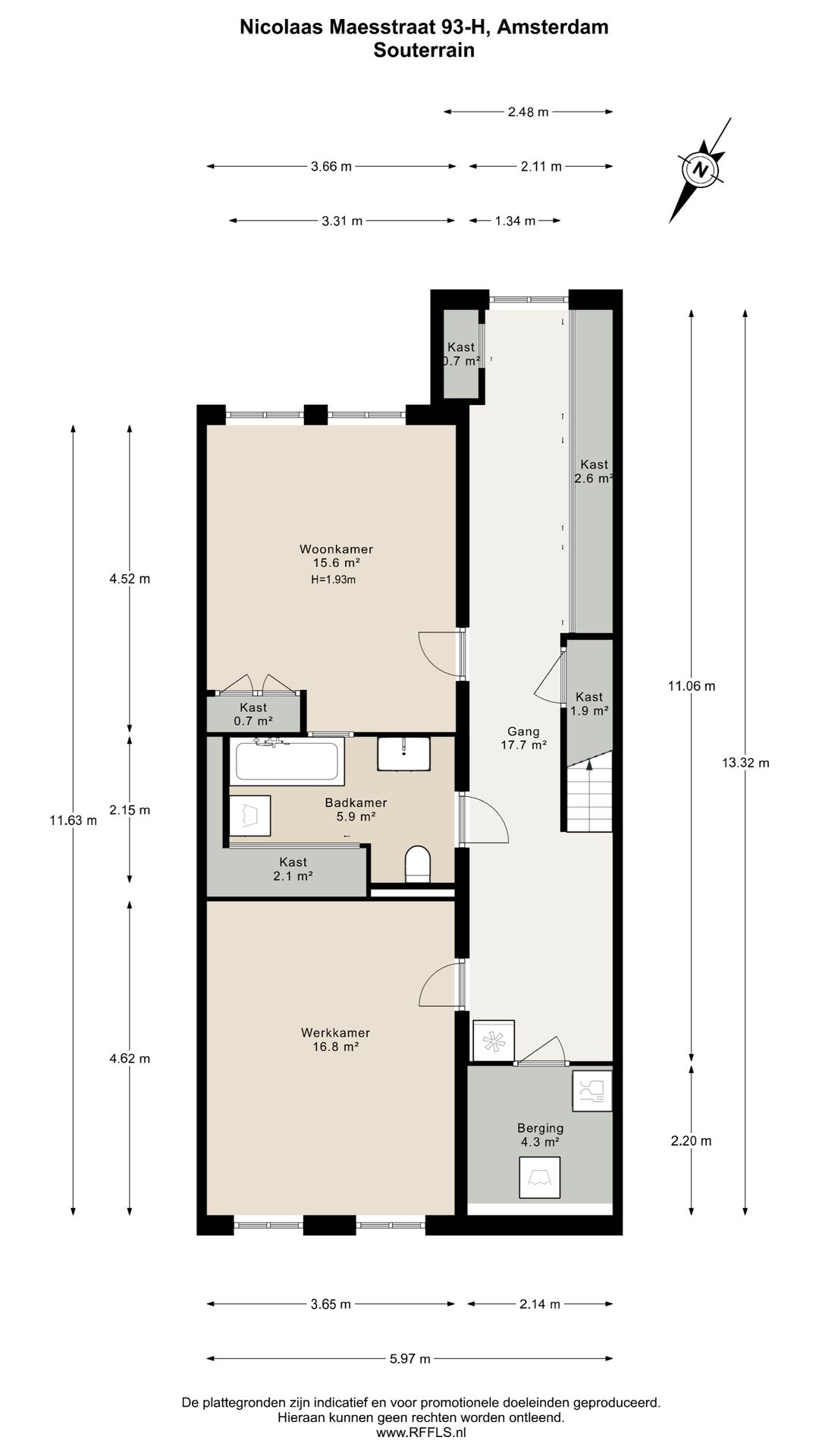 Foto 46 van Nicolaas Maesstraat 93-H