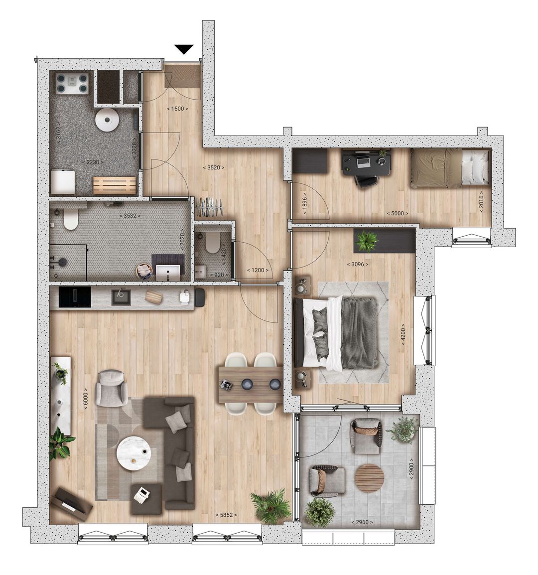 Foto 2 van De Wheem - Appartement (Bouwnr. 6)