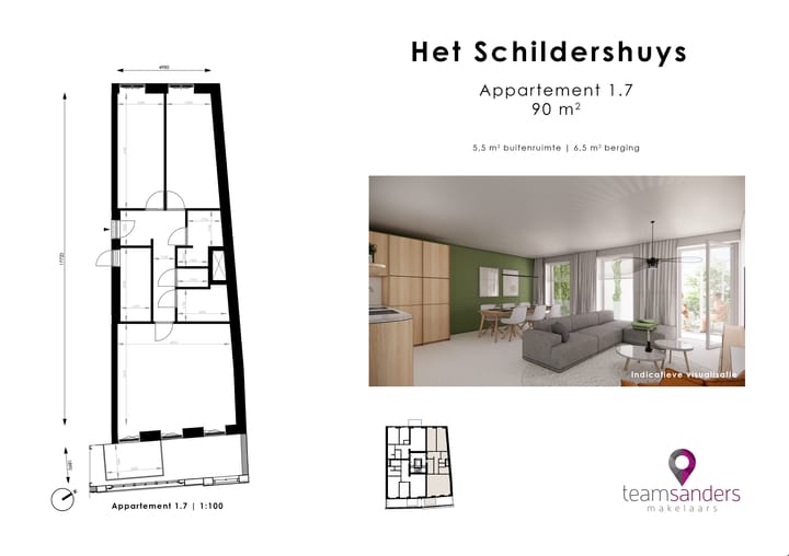 Photo 4 of Appartementen (Bouwnr. 1.7)