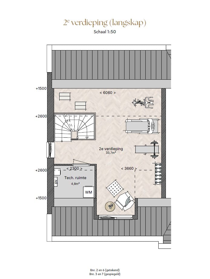 Photo 8 of Bouwnr. 6 - Type A - 2 onder 1 kap woning (Bouwnr. 6)