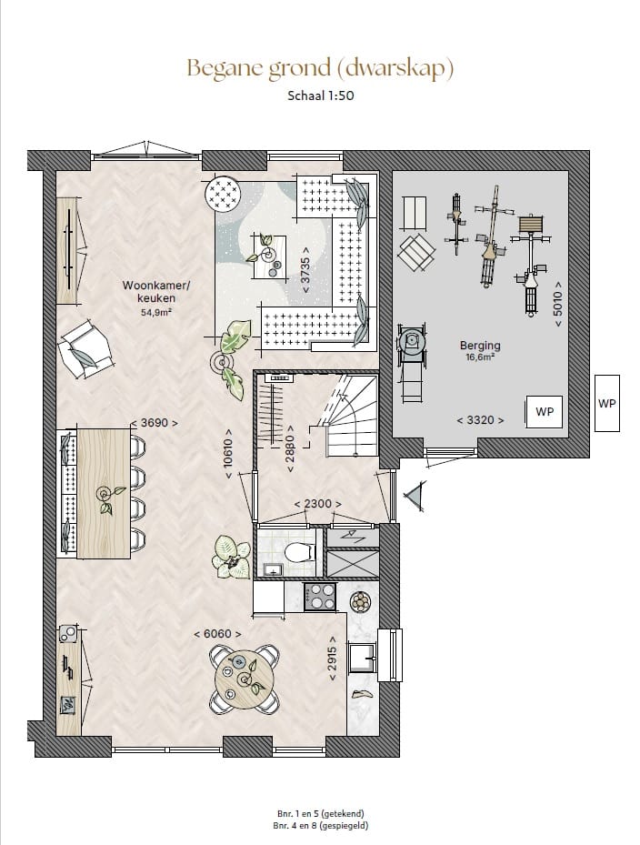Foto 6 van Bouwnr. 8 - Type A - 2 onder 1 kap woning (Bouwnr. 8)
