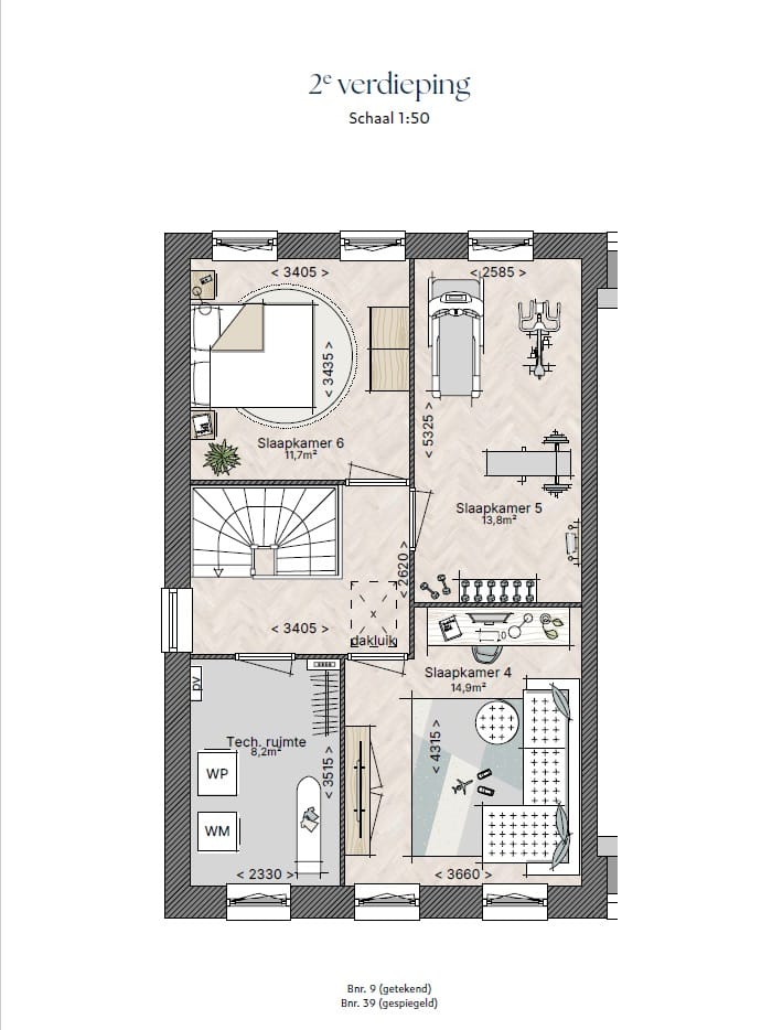 Photo 9 of Bouwnr. 9 - Type B - hoekwoning 6,3 (Bouwnr. 9)