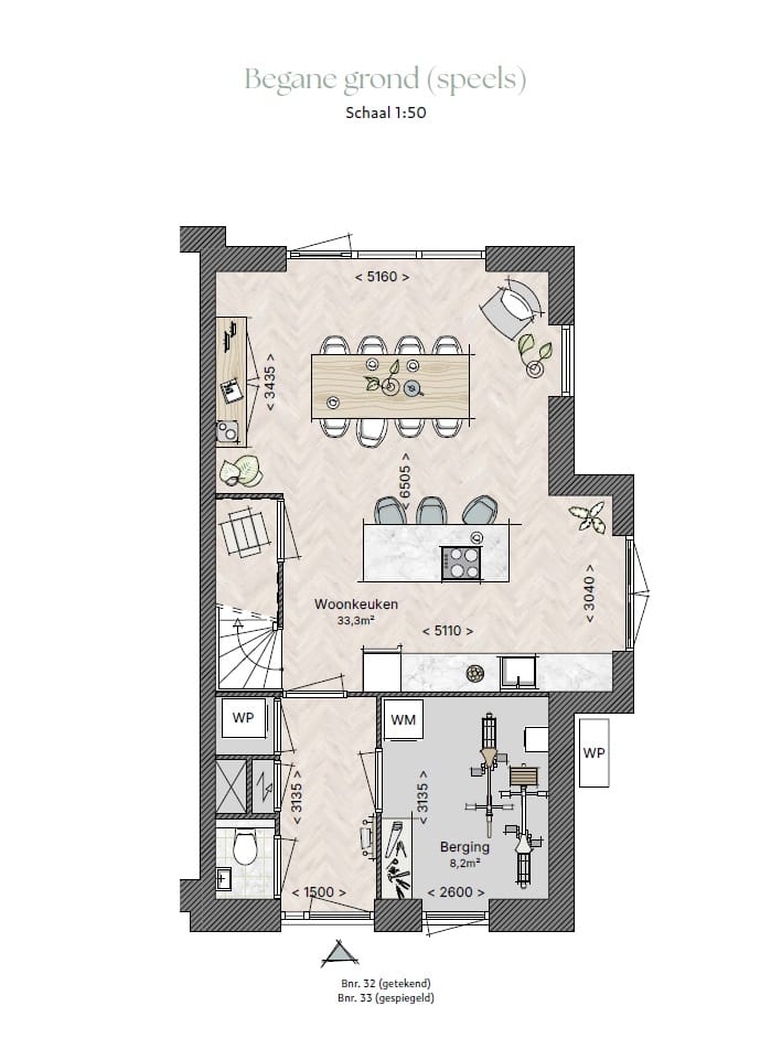 Foto 5 van Bouwnr 32 - Type D hoekwoning - 5.4m (Bouwnr. 32)