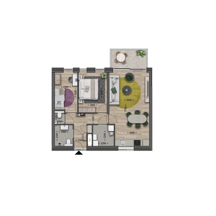 Foto 5 van C2 (Bouwnr. 25)