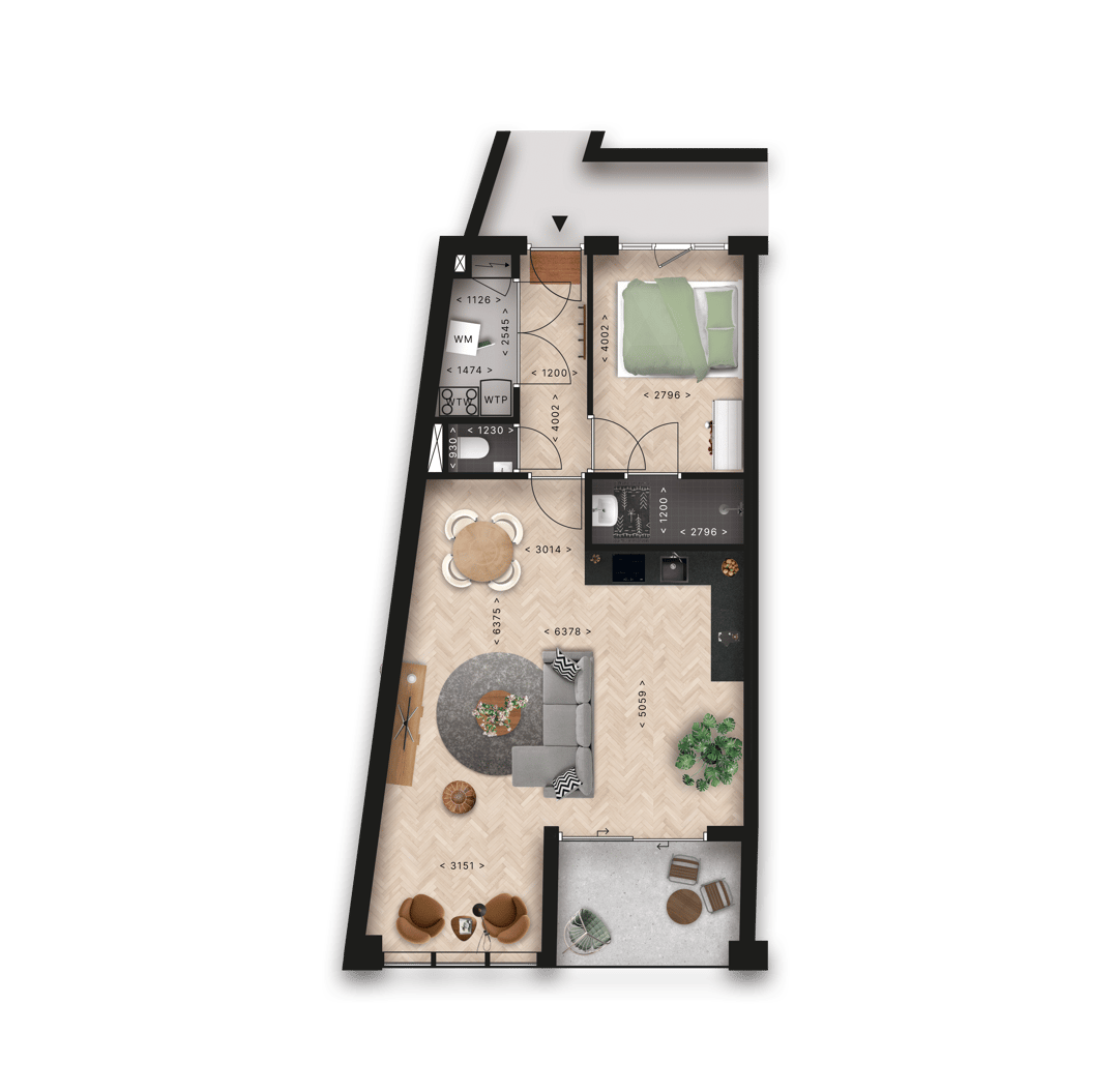Foto 7 van Appartement (Bouwnr. 5)