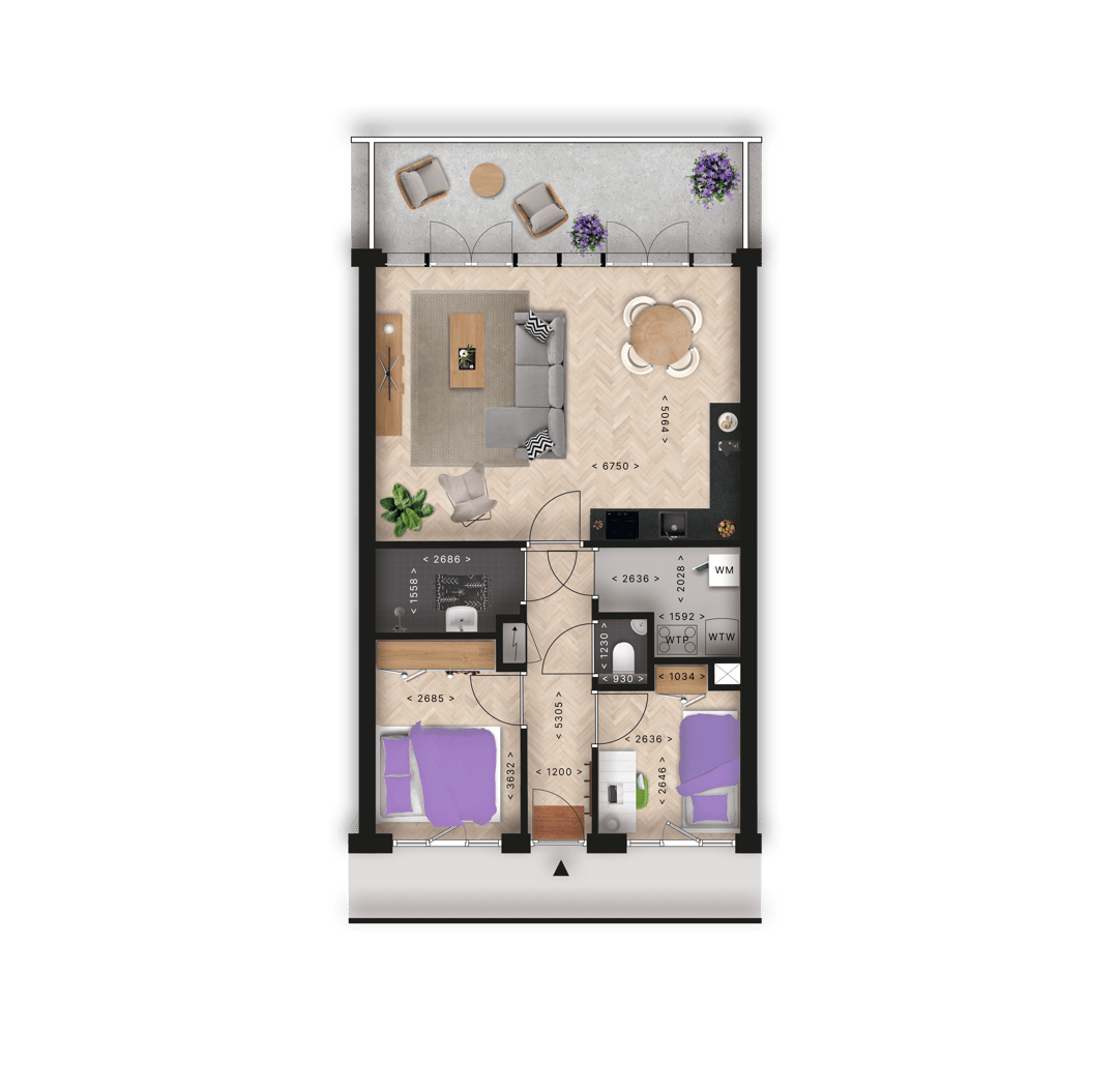 Foto 7 van Appartement (Bouwnr. 20)